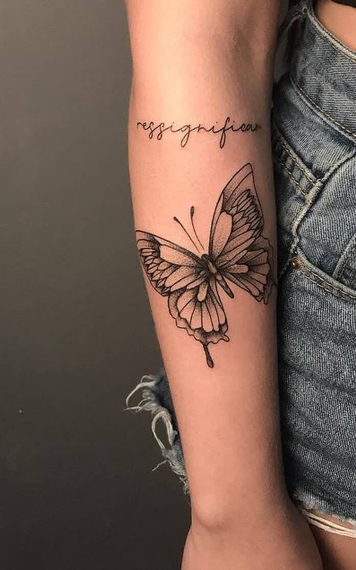 Tatouage Papillon Pour Femme Id Es Inspiration Et Signification